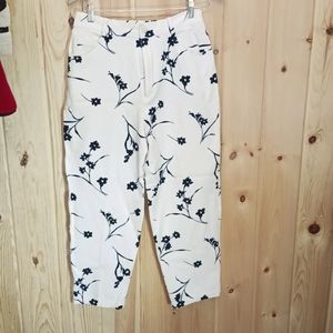 Dana Buchman Floral Stretch Jeans